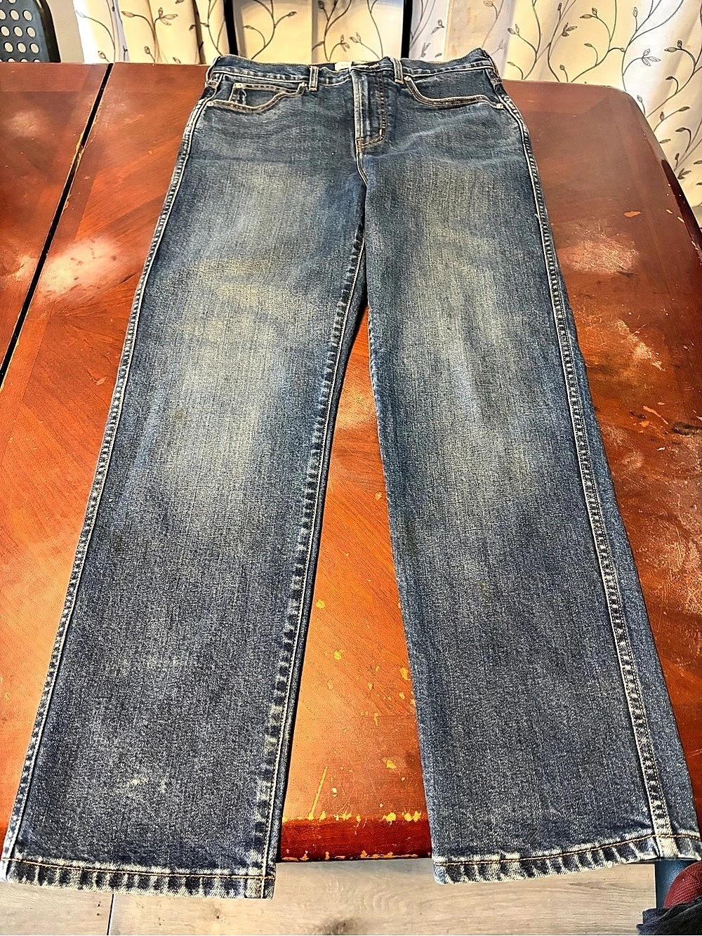Everlane 90s Cheeky Jean Straight Leg Jeans in Blue Waist 28R